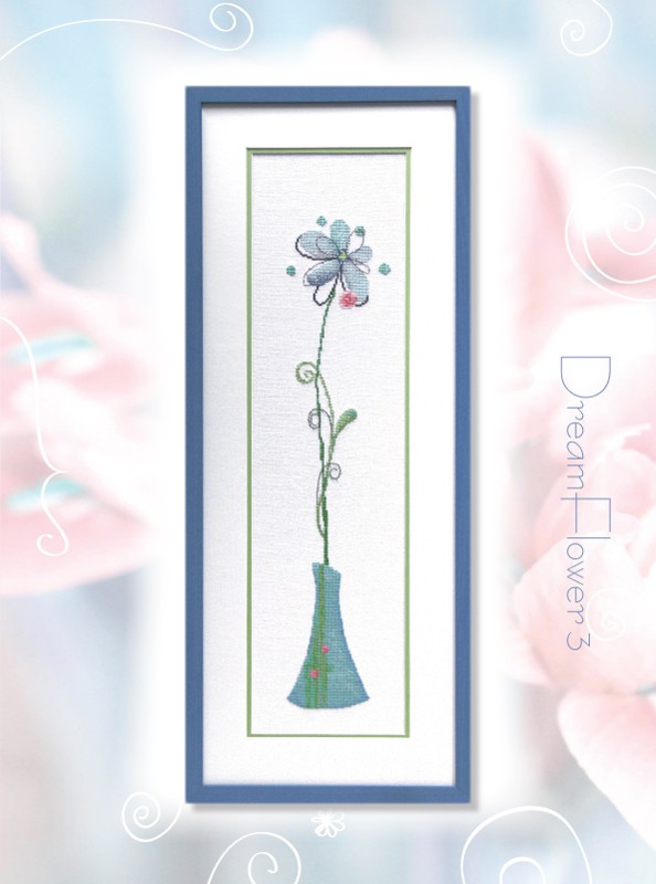 Leaflet - Dreamflowers - Kreuzstichmuster – Bild 8