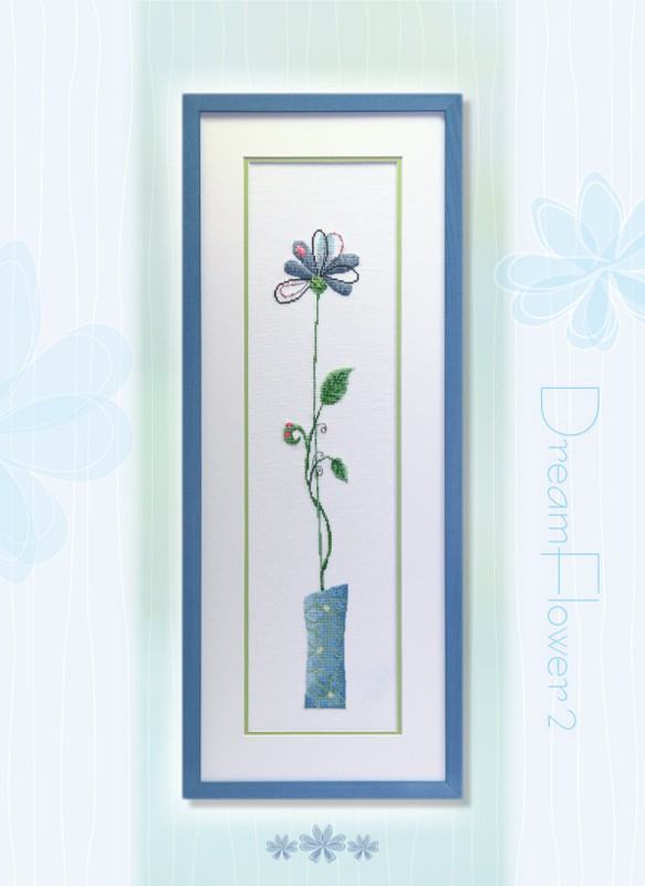 Leaflet - Dreamflowers - Kreuzstichmuster – Bild 5