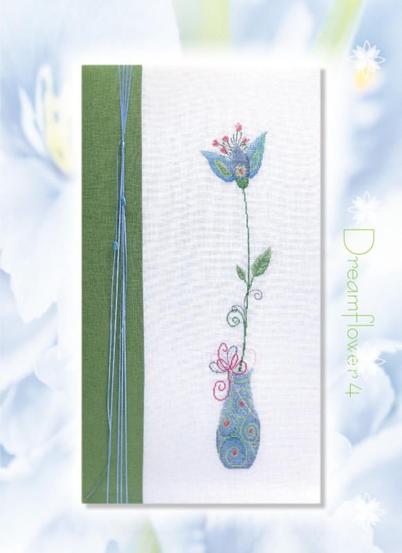 Leaflet - Dreamflowers - Kreuzstichmuster – Bild 2