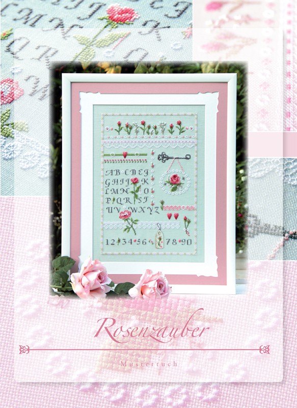Buch - Rosenmelody - Kreuzstichmuster – Bild 5