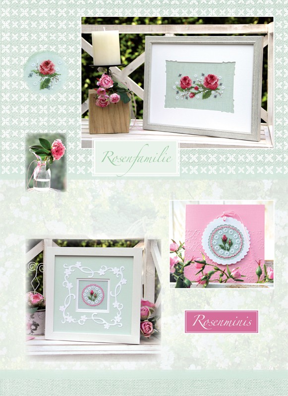Buch - Rosenmelody - Kreuzstichmuster – Bild 18