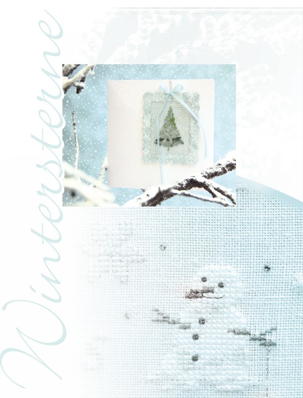 Buch - Wintersterne - Kreuzstichmuster – Bild 8