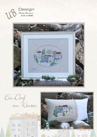 Ein Dorf im Winter