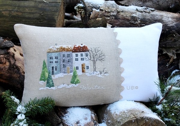 Ein Dorf im Winter – Bild 2