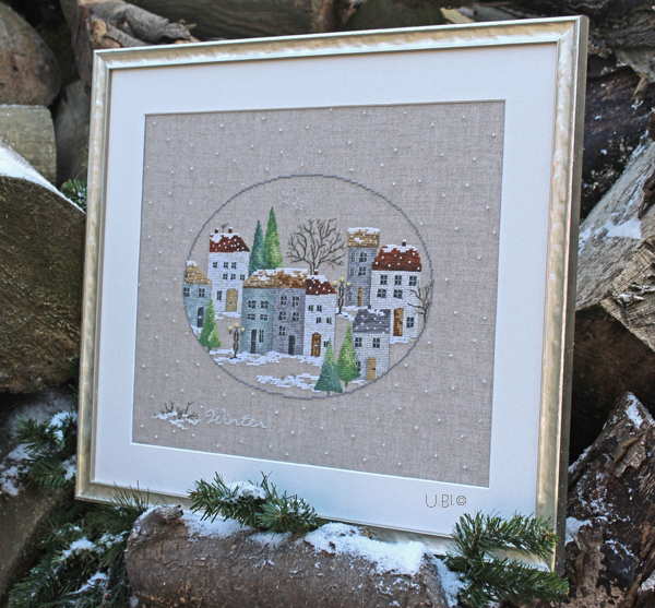 Ein Dorf im Winter – Bild 3