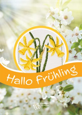 Leaflet - Hallo Frühling - Kreuzstichmuster