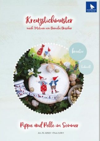 Stickanleitung - Pippa & Pelle im Sommer