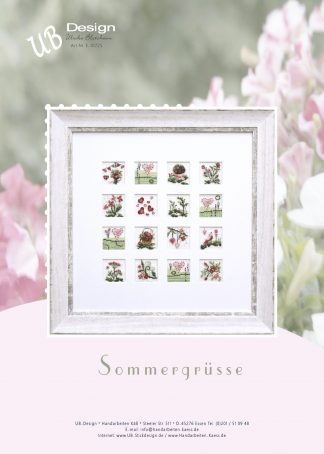 Stickanleitung - Sommergrüsse
