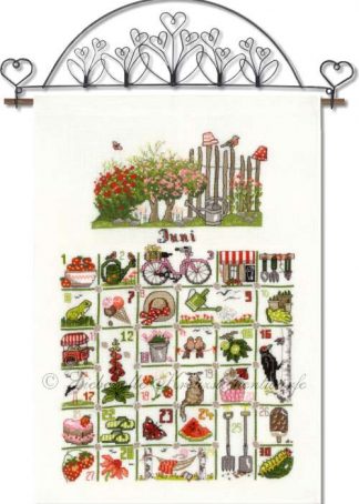 Stickpackung - Kalender Juni