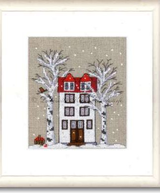 Stickpackung - Birkenstraße 1, Winter