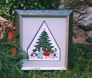Stickpackung - Tanz um den Tannenbaum