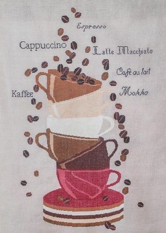 Stickanleitung - Kaffeetassen
