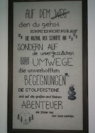 Auf dem Weg