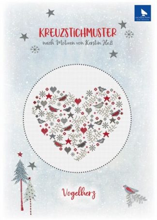 Kreuzstichmuster - Vogelherz