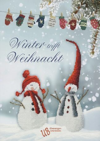Buch - Winter trifft Weihnacht - Kreuzstichmuster
