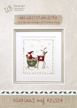 Stickanleitung - Nikolaus auf Reisen