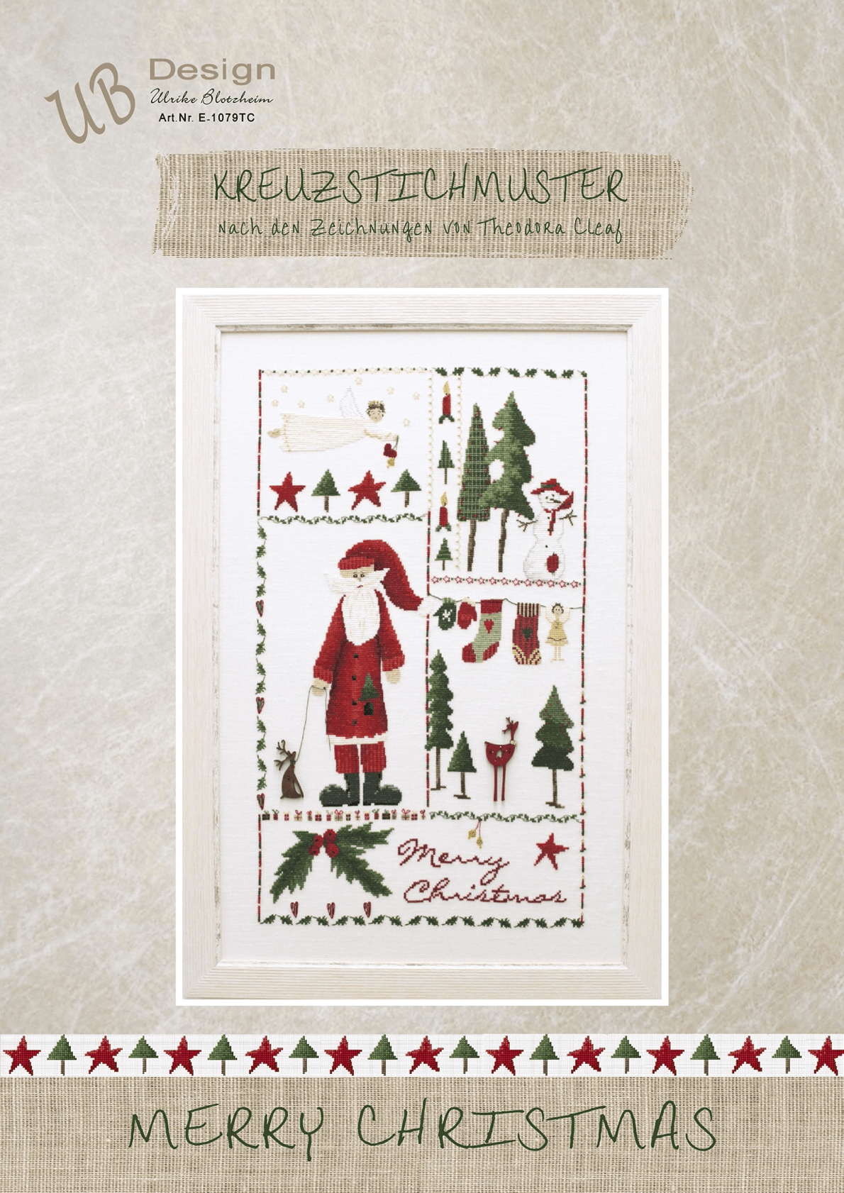 Stickanleitung - Merry Christmas