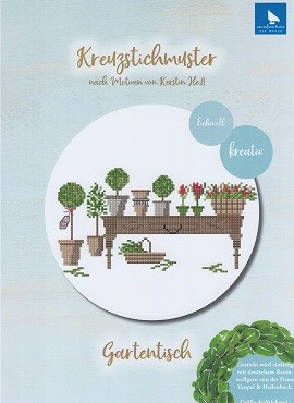 Gartentisch - Kreuzstichmuster
