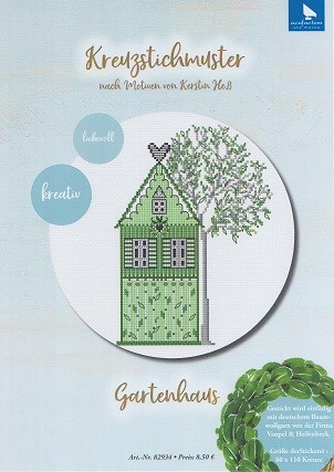 Gartenhaus - Kreuzstichmuster