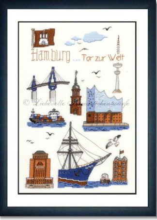 Ein Tag in Hamburg - Stickpackung