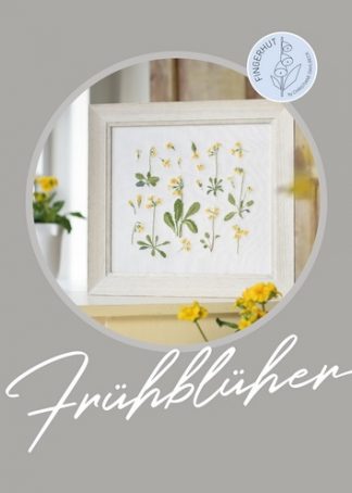 Buch - Frühblüher - Kreuzstichmuster