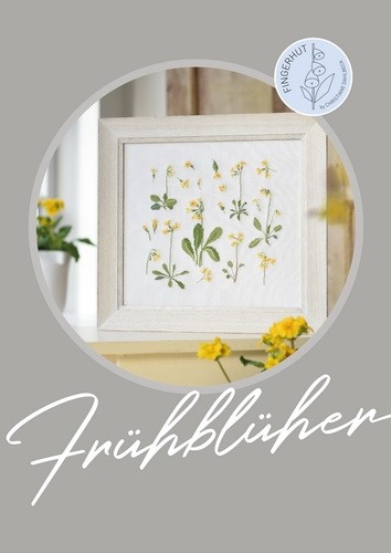 Buch - Frühblüher - Kreuzstichmuster