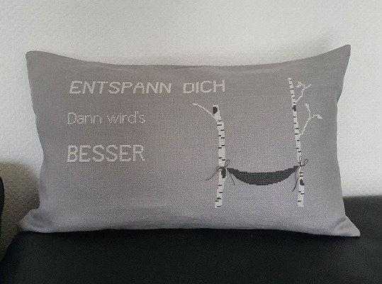 Entspann Dich - Stickanleitung