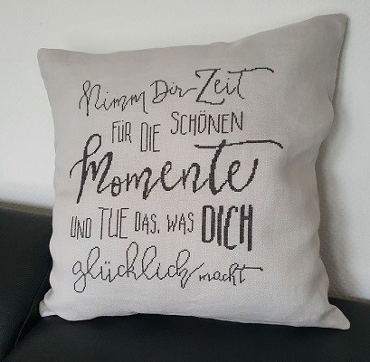 Schöne Momente - Stickanleitung