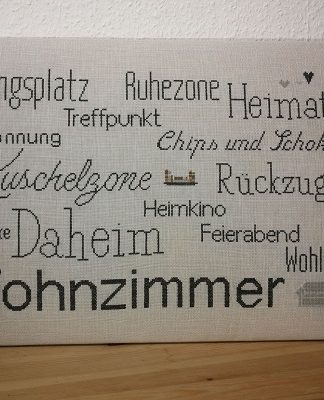 Lieblingsplatz - Stickanleitung
