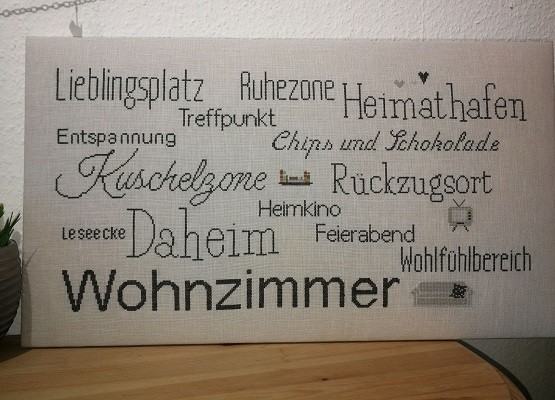 Lieblingsplatz - Stickanleitung