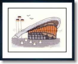 Kongresshalle -  Stickpackung