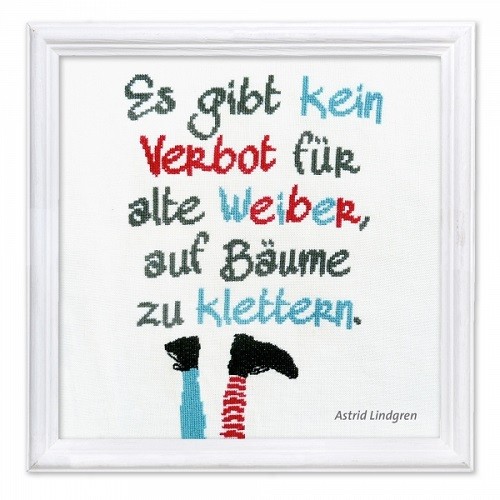 Alte Weiber - Stickanleitung