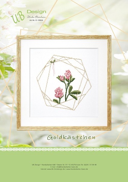 Goldkästchen - Stickanleitung