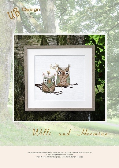 Willi und Hermine - Stickanleitung