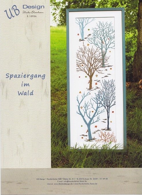 Spaziergang im Wald - Stickanleitung