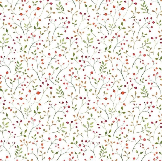 Feine Beeren - Baumwollstoff