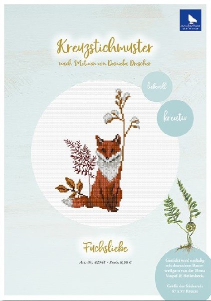 Fuchsliebe- Stickanleitung