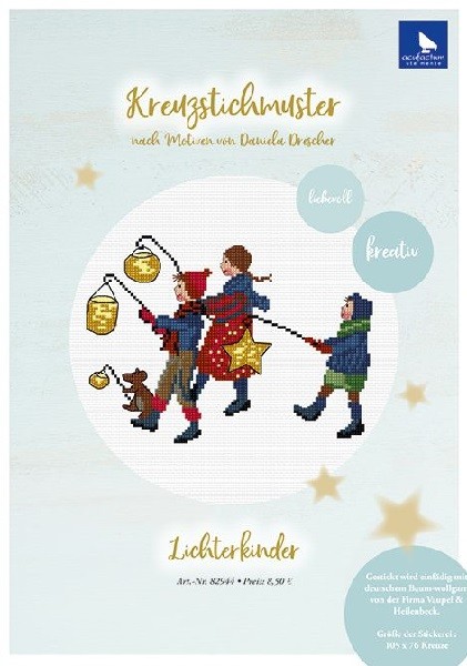 Lichterkinder - Stickanleitung