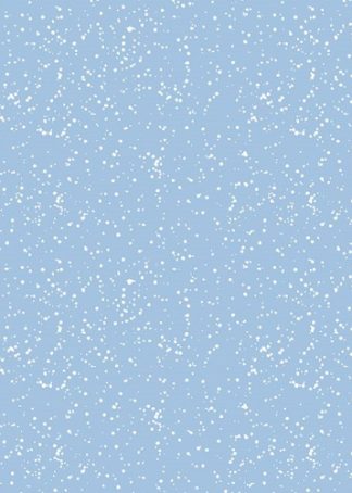 Schneegestöber- Baumwollstoff