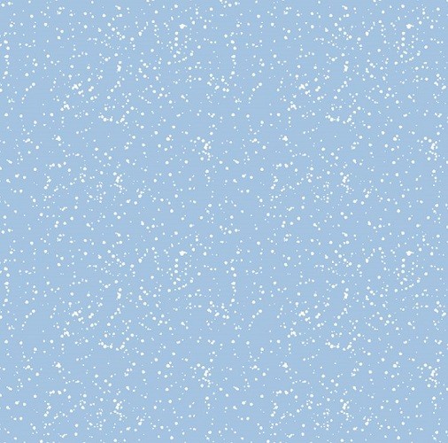 Schneegestöber- Baumwollstoff