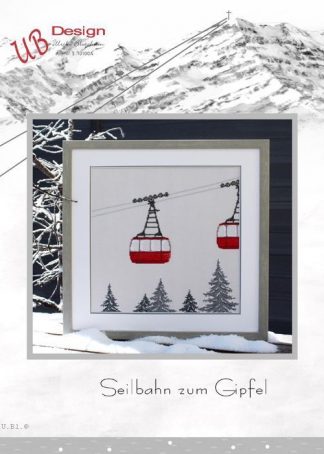 Seilbahn zum Gipfel - Stickanleitung