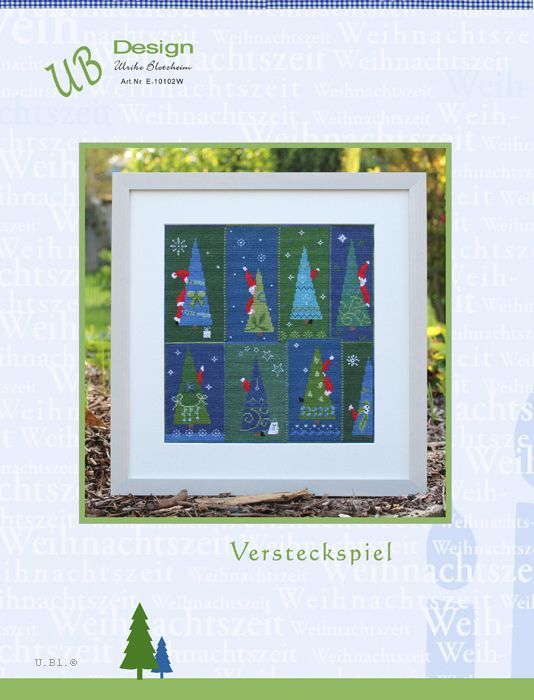 Versteckspiel - Stickanleitung