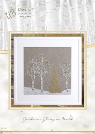 Goldener Glanz im Wald - Stickanleitung