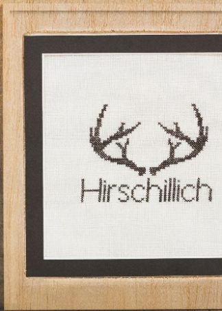 Hirschillich - Stickanleitung