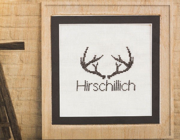 Hirschillich - Stickanleitung