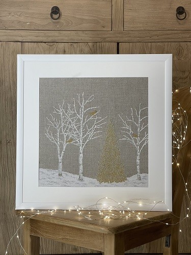 Goldener Glanz im Wald - Stickanleitung – Bild 2