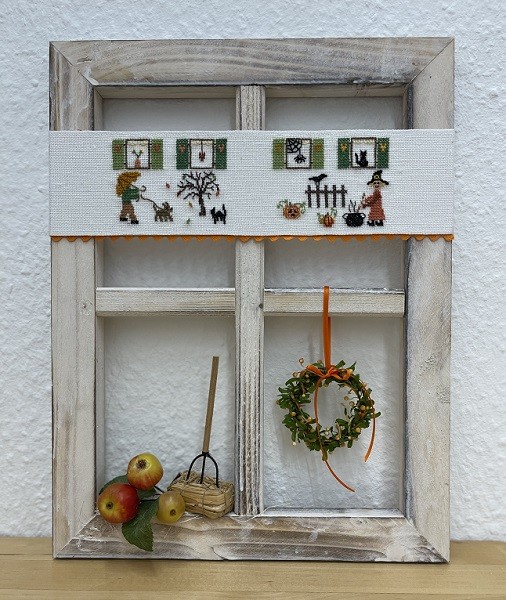 Leaflet Herbststimmung - Kreuzstichmuster – Bild 4