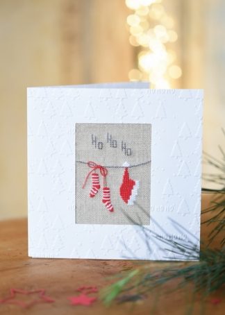 Passepartoutkarte - Ho Ho Ho