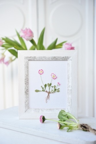 Buch -Spring-Frühlingszauber- Kreuzstichmuster – Bild 2