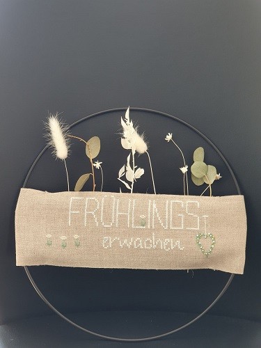 Stickanleitung - Frühlingserwachen